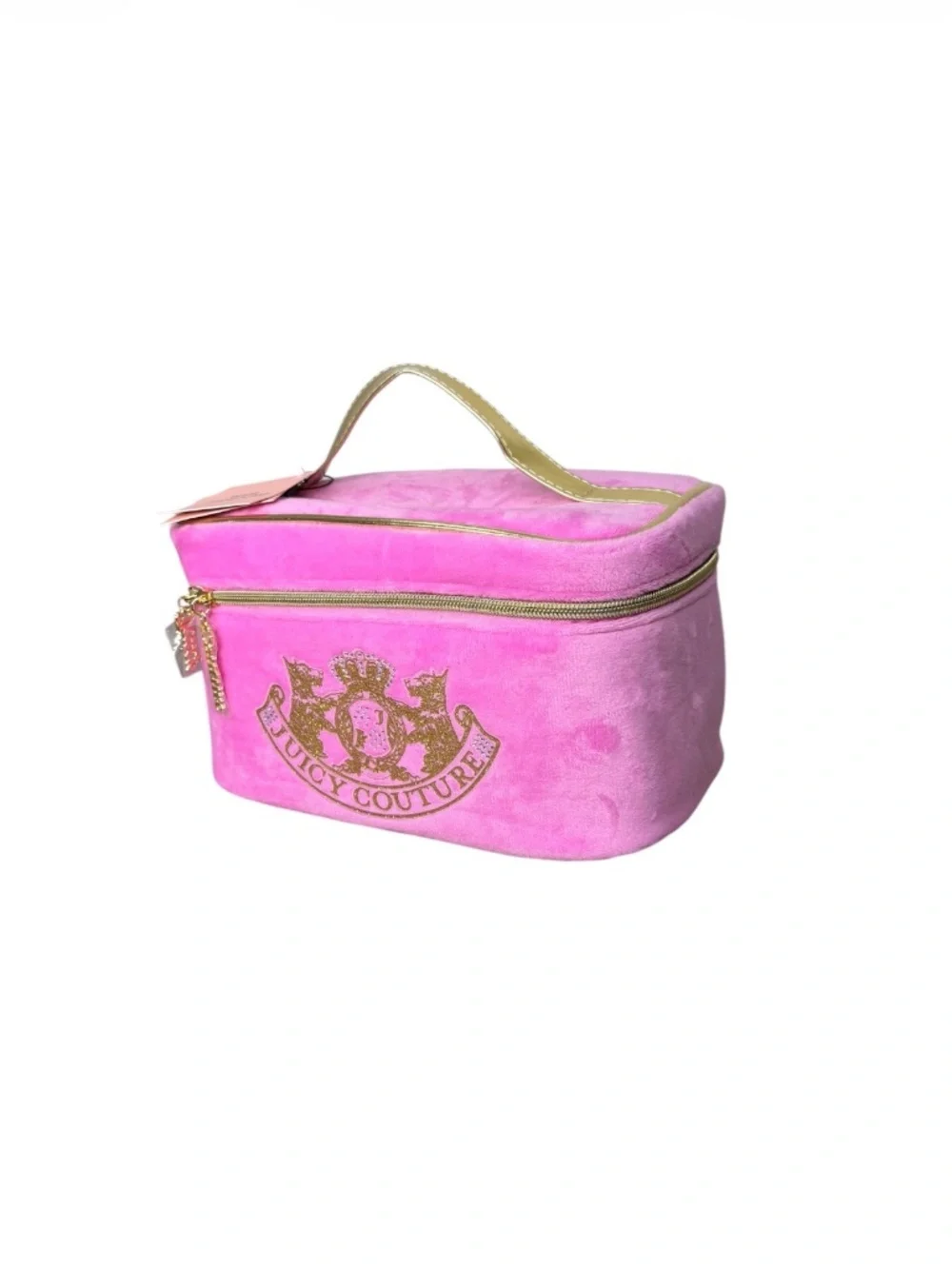 Juicy Couture Velour Travel Cosmetic Bag